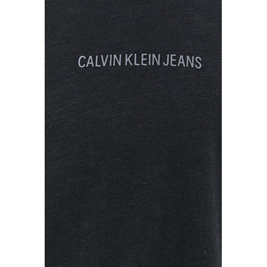 T-shirt męski Calvin Klein na wiosnę z krótkim rękawem 