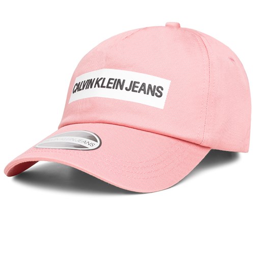 Różowe czapka z daszkiem damska Calvin Klein 
