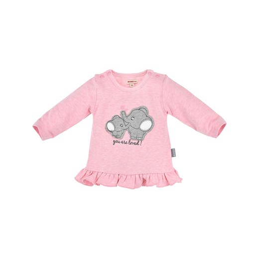 Odzież dla niemowląt różowa Bondi dla dziewczynki bawełniana 