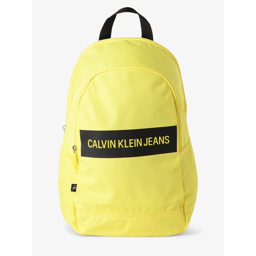 Plecak żółty Calvin Klein dla kobiet 