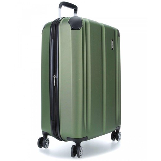 Duża walizka TRAVELITE CITY 73049-80 Zielona Travelite okazyjna cena Bagażownia.pl