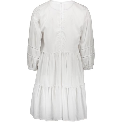 Sukienka "Crepes" w kolorze białym Khujo XL Limango Polska okazyjna cena