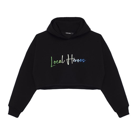 LH GRASS &amp; SKY CROPPED HOODIE Local Heroes S Local Heroes