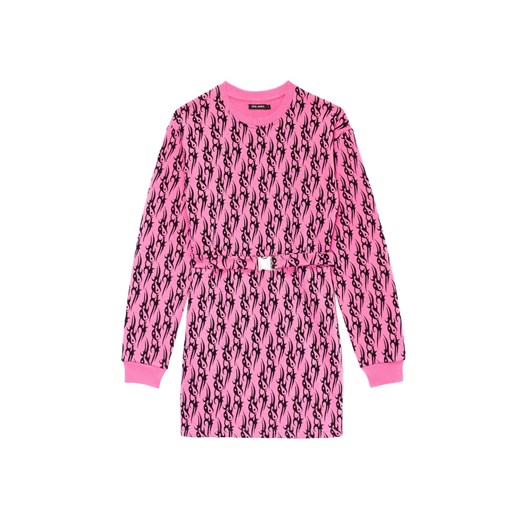 TRIBAL LOVE PINK LONGSLEEVE DRESS Local Heroes L Local Heroes