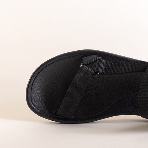 Royalfashion Czarne damskie sportowe sandały Tatag ze sklepu royalfashion.pl w kategorii Sandały damskie - zdjęcie 117858285