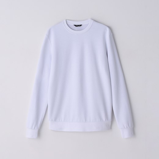 Cropp - Bluza basic - Biały Cropp L okazyjna cena Cropp