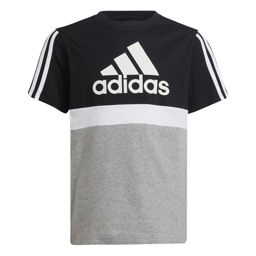 T-shirt chłopięce Adidas z krótkimi rękawami bawełniany z nadrukami