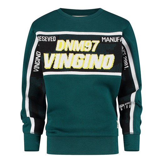 Bluza "Nink" w kolorze zielonym Vingino 140 okazyjna cena Limango Polska