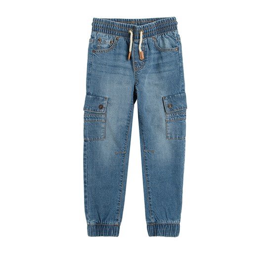 Cool Club, Spodnie jeansowe chłopięce, regular, denim Cool Club 134 okazja smyk