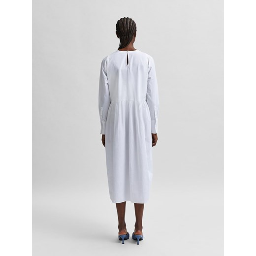 Sukienka "Mirabella" w kolorze białym Selected Femme 38 Limango Polska okazyjna cena