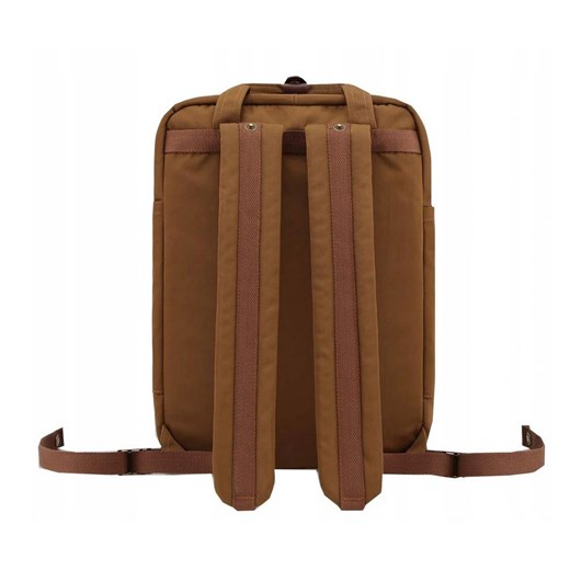 Plecak Himawari HM188XL na laptopa 17,3" USZKODZONY ZAMEK 02 OUTLET Kolor: 53. brązowy Himawari okazja inBag.pl