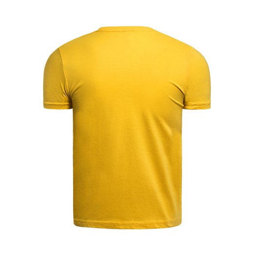 Męska koszulka t-shirt Black Original żółta Risardi M wyprzedaż Risardi