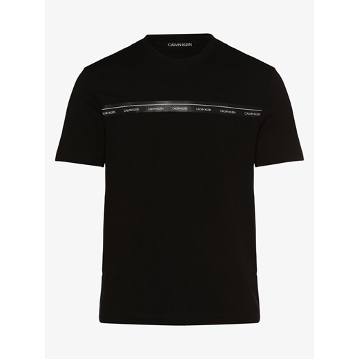 Calvin Klein - T-shirt męski, czarny Calvin Klein XXL vangraaf