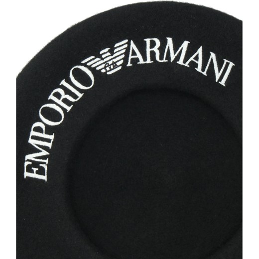 Emporio Armani Wełniany beret Emporio Armani M/L Gomez Fashion Store