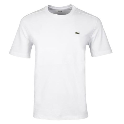 T-shirt męski Lacoste Biały (S) Lacoste S okazyjna cena Laumast
