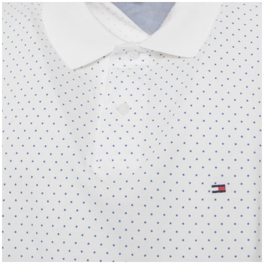 Koszulka Polo męska Tommy Hilfiger Biała w kropki (S) Tommy Hilfiger M Laumast