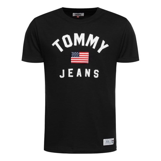 T-shirt męski Tommy Hilfiger Czarny (M) Tommy Hilfiger L wyprzedaż Laumast
