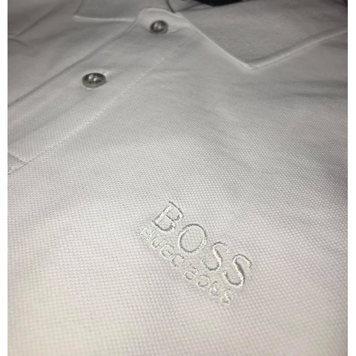 Koszulka Polo męska Hugo Boss Biała (S) Hugo Boss XL promocja Laumast