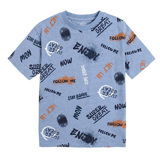 T-shirt chłopięce Cool Club z bawełny 