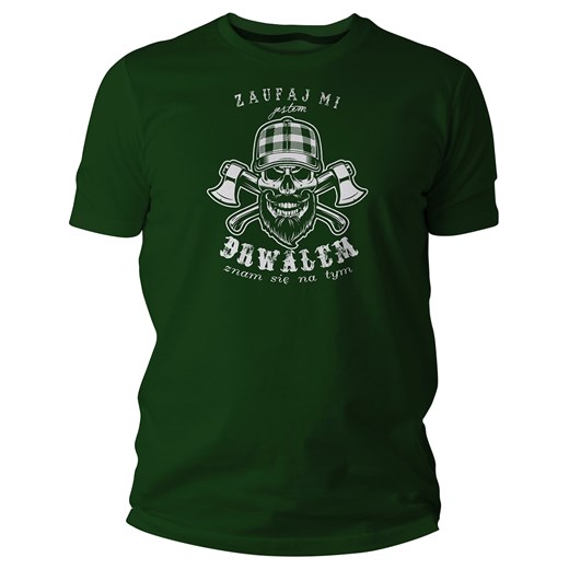 Koszulka T-Shirt TigerWood Drwal - zielona Tigerwood XXL Military.pl