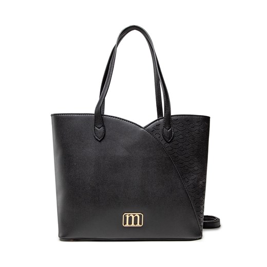Shopper bag MONNARI matowa elegancka na ramię duża 