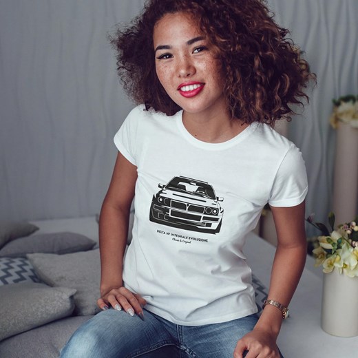 Koszulka damska z Lancia Delta Integrale Evoluzione sklep.klasykami.pl