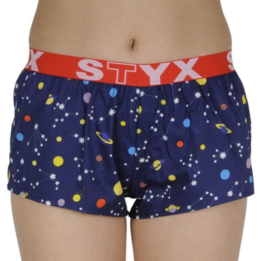 Women's shorts Styx art sports rubber planet (T1057) Styx M Factcool