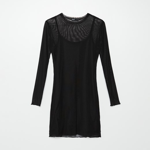 Cropp - Dopasowana sukienka - Czarny Cropp S promocja Cropp