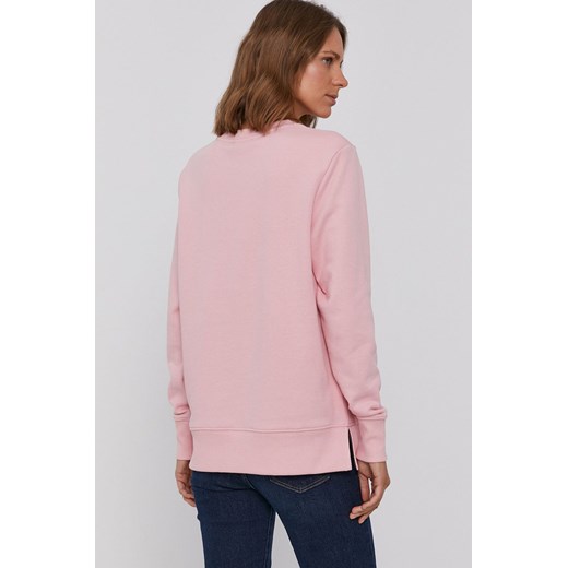 Tommy Hilfiger bluza damska z aplikacjami  różowa młodzieżowa 