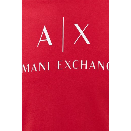 T-shirt męski Armani Exchange młodzieżowy 