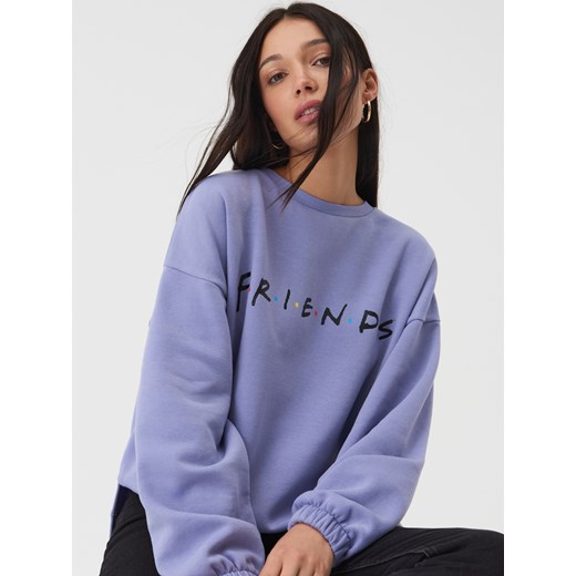 Sinsay - Bluza Friends - Różowy Sinsay XXS Sinsay