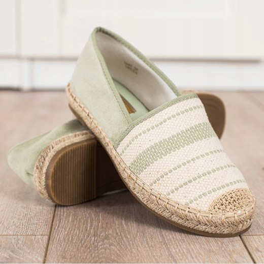 Espadryle Ze Wzorkiem Ideal Shoes 39 wyprzedaż ButyModne.pl