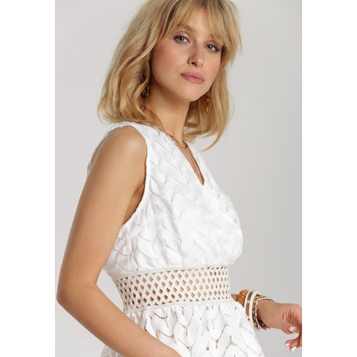 Biała Bluzka Vivineh Renee M/L Renee odzież okazyjna cena