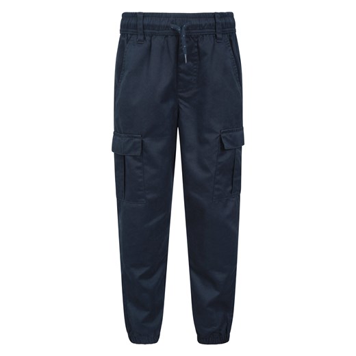 038244 KIDS STAIN RESISTANT TROUSER WITH REINFORCED KNEE Mountain Warehouse 5-6 wyprzedaż Mountain Warehouse