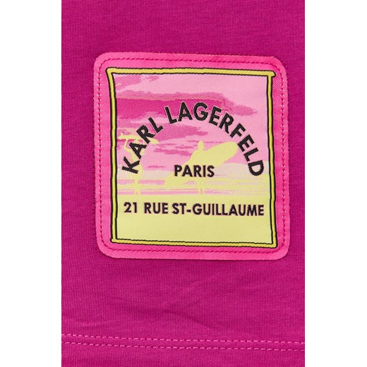 Karl Lagerfeld - T-shirt bawełniany Karl Lagerfeld L ANSWEAR.com