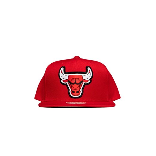 Czapka Mitchell & Ness snapback Chicago Bulls czerwona Pop Back Snapback Mitchell & Ness uniwersalny bludshop.com