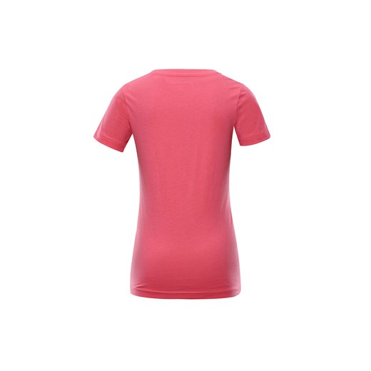 Różowy t-shirt dziecięcy z nadrukiem 58430 Lavard 128-134 promocyjna cena Lavard