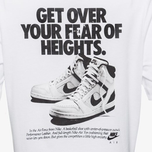 Nike t-shirt męski z krótkimi rękawami biały sportowy 