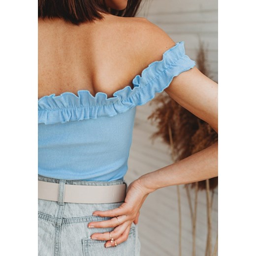 Bluzka Valoren - baby blue Latika Uniwersalny wyprzedaż Butik Latika