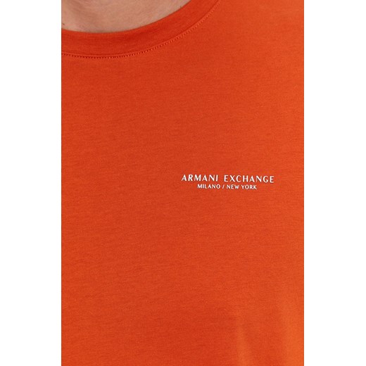 T-shirt męski Armani Exchange bawełniany z krótkim rękawem 