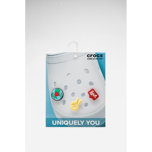 Ozdoba do butów Crocs Peace And Love 3-Pack 10007841 Crocs One size ccc.eu