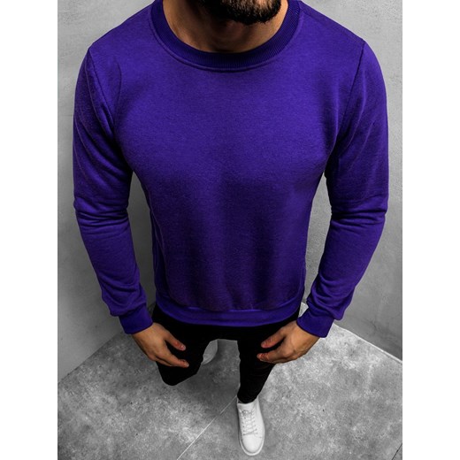 Bluza męska niebieska wiosenna