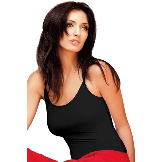 Koszulka damska na ramiączkach Macadi Babell czarna ze sklepu piubiu_pl w kategorii Bluzki damskie - zdjęcie 118478335