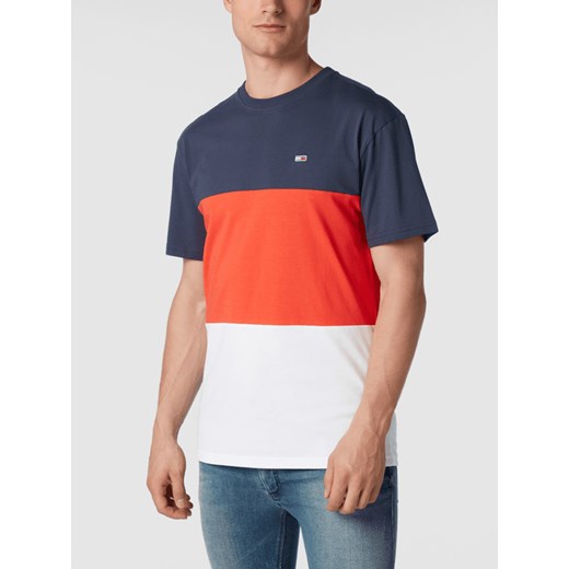 T-shirt w stylu Colour Blocking Tommy Jeans L Peek&Cloppenburg 