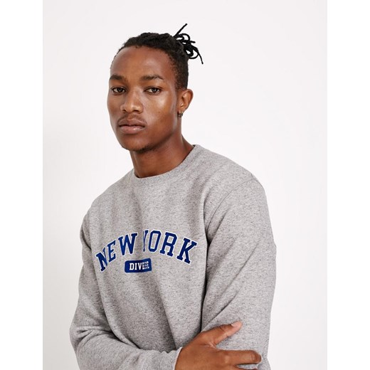 Bluza BROCK Szary Melanż S Diverse XL Diverse