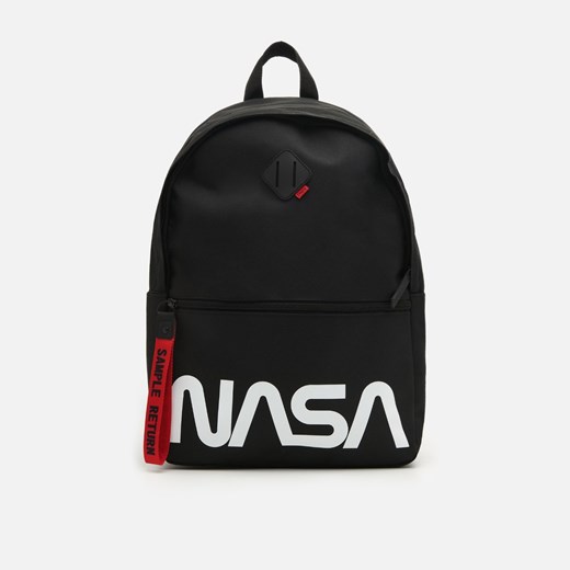 Cropp - Plecak NASA - Czarny Cropp Uniwersalny promocja Cropp