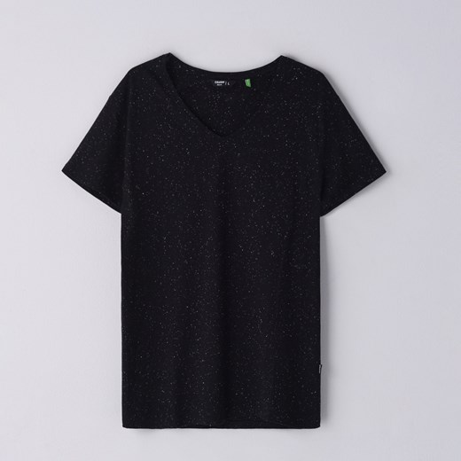Cropp - Koszulka basic - Czarny Cropp S Cropp promocja