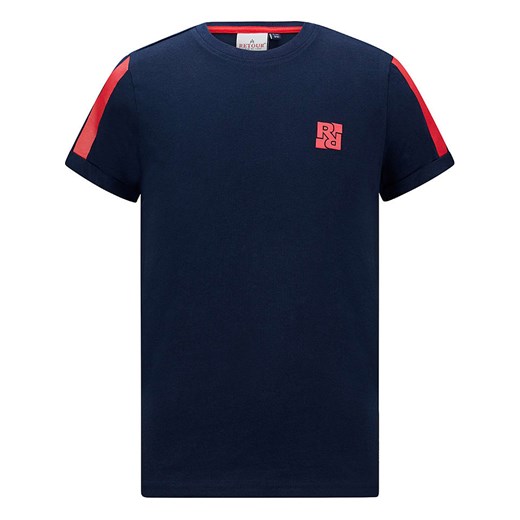 T-shirt chłopięce granatowy Retour