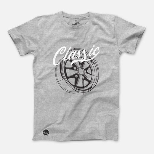 Koszulka "Classic Fuchs" - Szary sklep.klasykami.pl