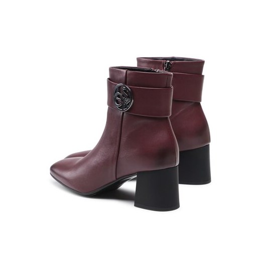 Botki Lasocki na zamek eleganckie skórzane 